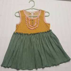 Matilda Jane Joanna Gaines tunic gold and sage